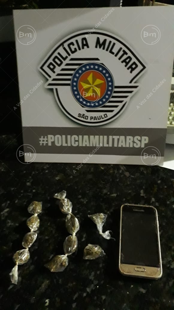 Polícia Militar de Urânia prende traficante de maconha