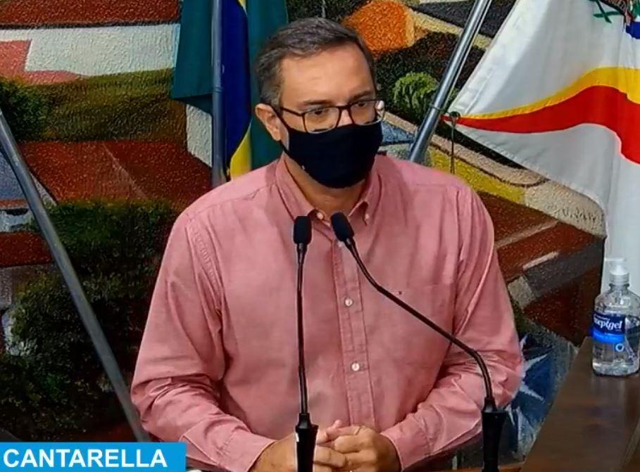 Cantarella pede união dos vereadores para cobrar governo Doria por falta de leitos Covid-19: 'nós tivemos promessas de mais leitos aqui em Fernandópolis e eles não vieram'