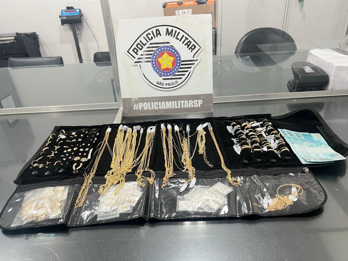 Roubo a joalheria em santa fé do sul termina com prisão e identificação do autor