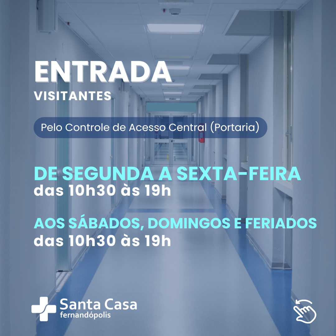 A partir de hoje, 1º de agosto de 2024, a Santa Casa de Fernandópolis implementa uma nova atualização nos acessos para visitantes e gestantes