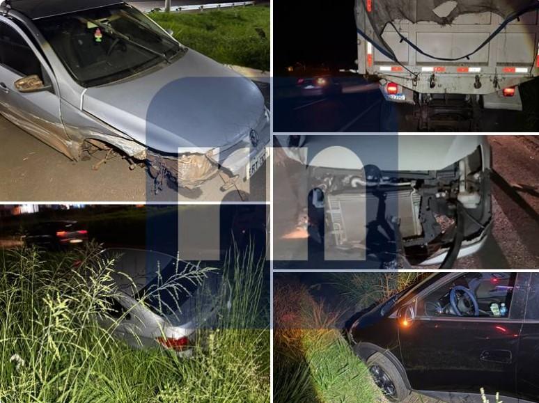 Andarilho na Rodovia SP-320 causa sequência de acidentes em Fernandópolis e mobiliza resgate