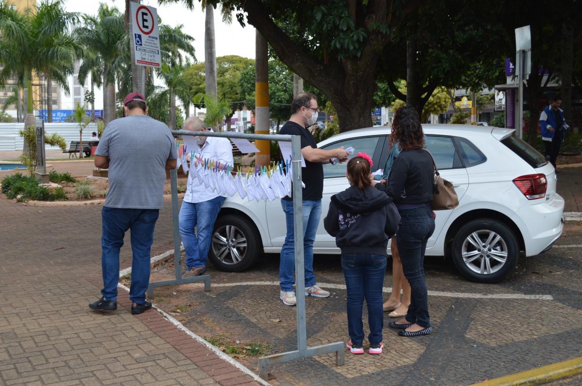 ‘Varal Solidário’ de máscaras volta a ser realizado em Fernandópolis