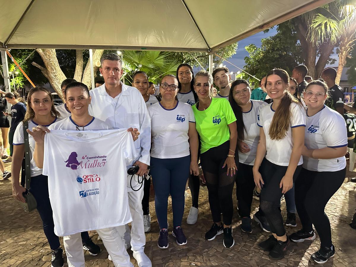 4ª Caminhada da Mulher reuniu centenas de participantes e contou com diversas atividades e sorteio de brindes