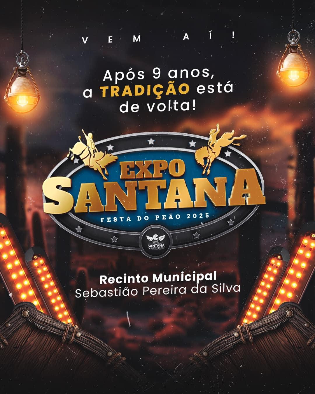 A Tradição está de volta: Vem aí a 1ª EXPO SANTANA de Santana da Ponte Pensa!