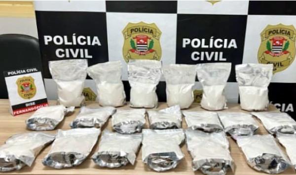 Operação da DISE resulta na prisão de traficante com 20 kg de drogas