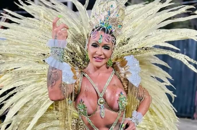Musa de escola de samba infarta e morre após desfilar