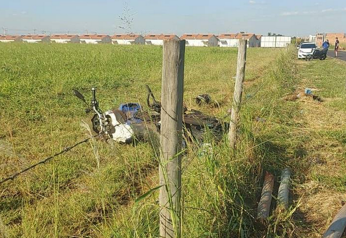 Motoqueiro perde a vida em acidente trágico em Valentim Gentil